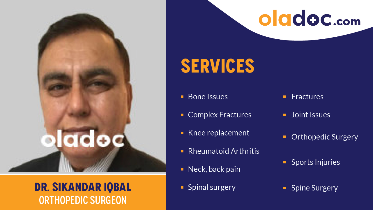 Services provided by Dr.Sikandar Iqbal